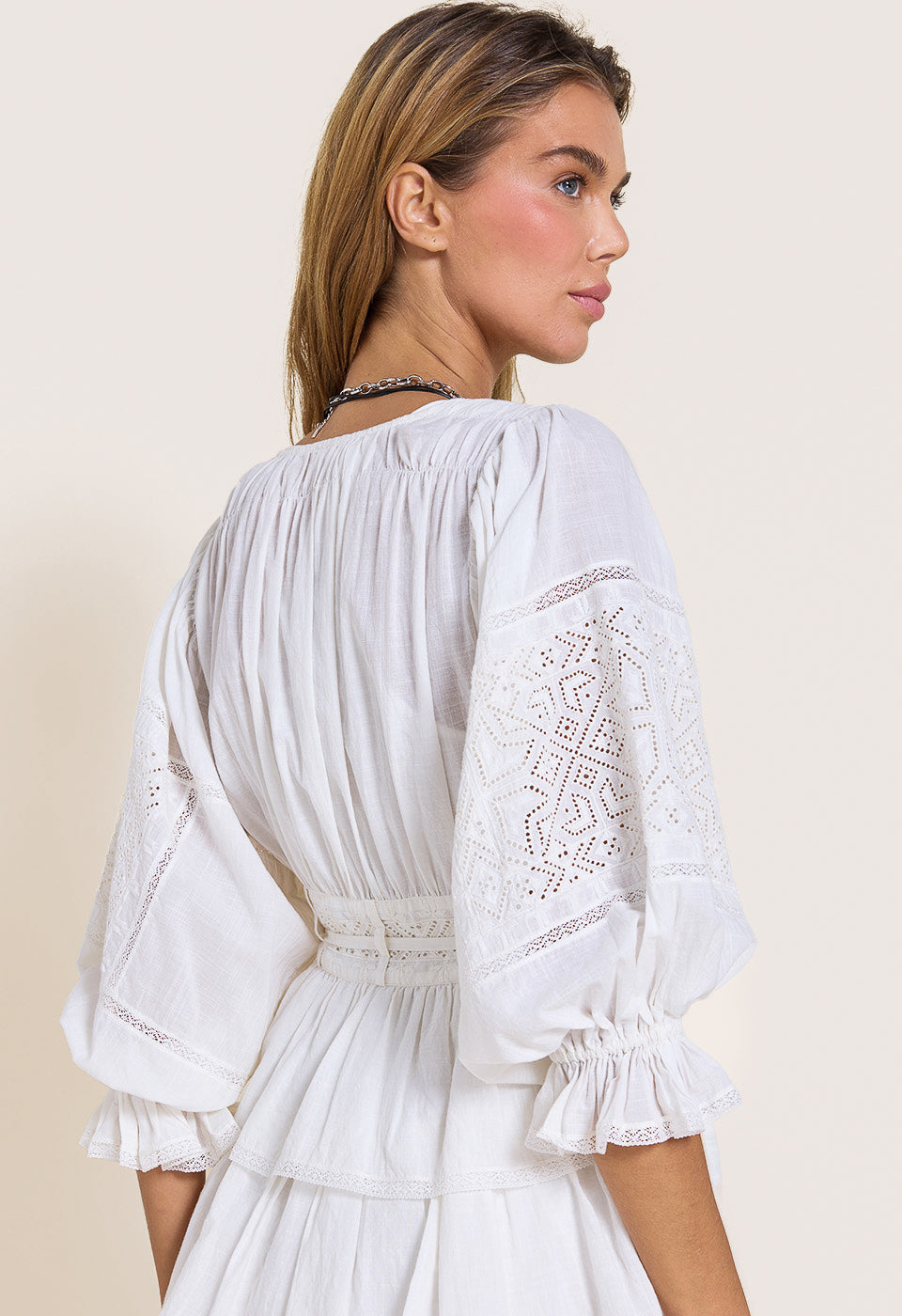 Aria Dress Simply White