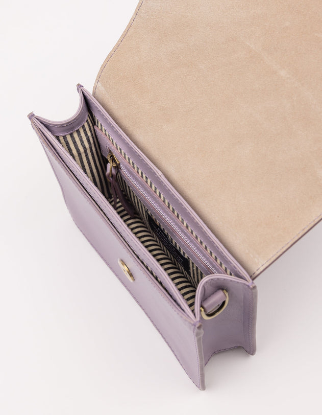 Audrey Mini Bag Classic Leather Lavender