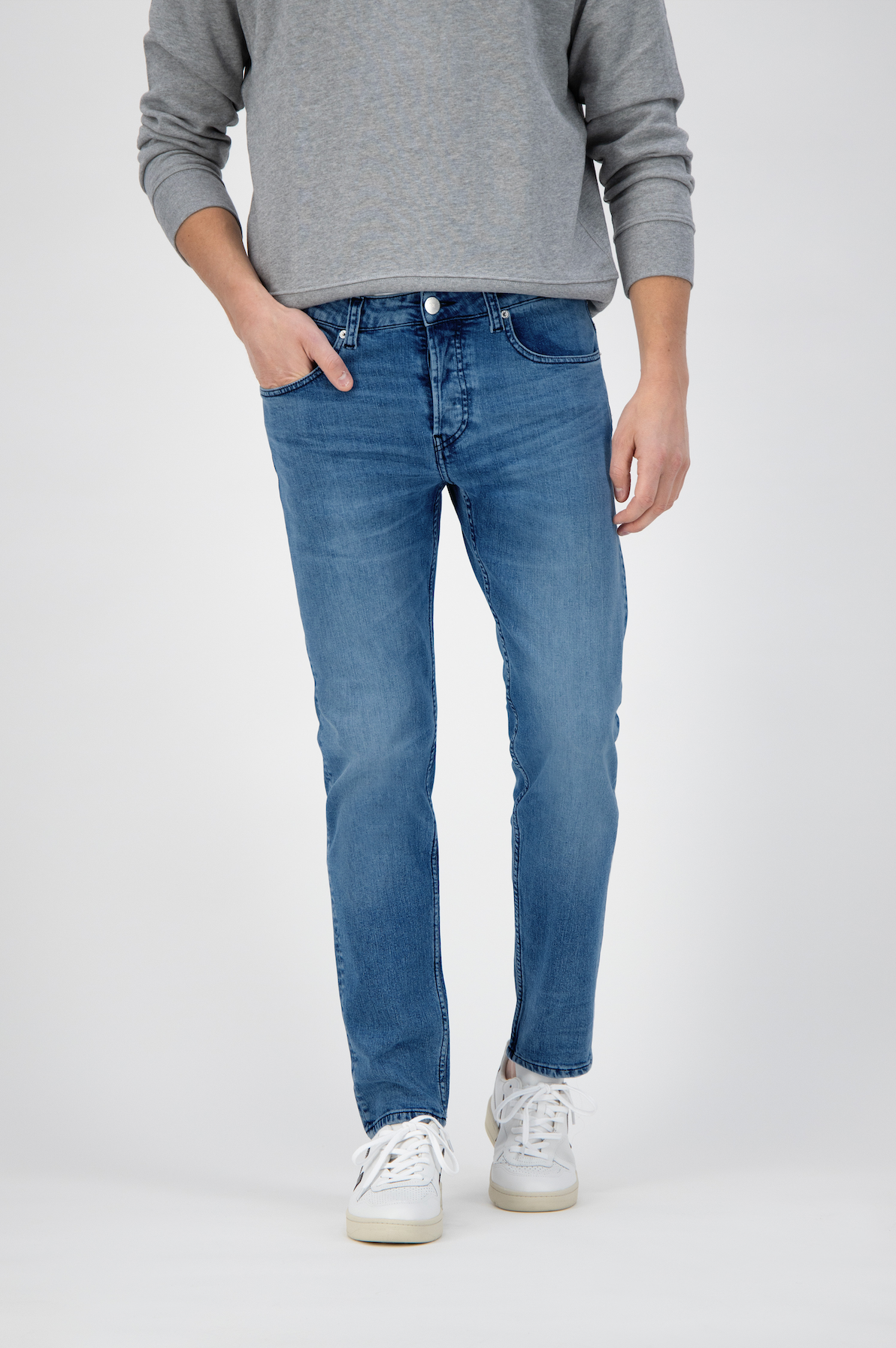 Slimmer Rick Jeans Authentic Indigo