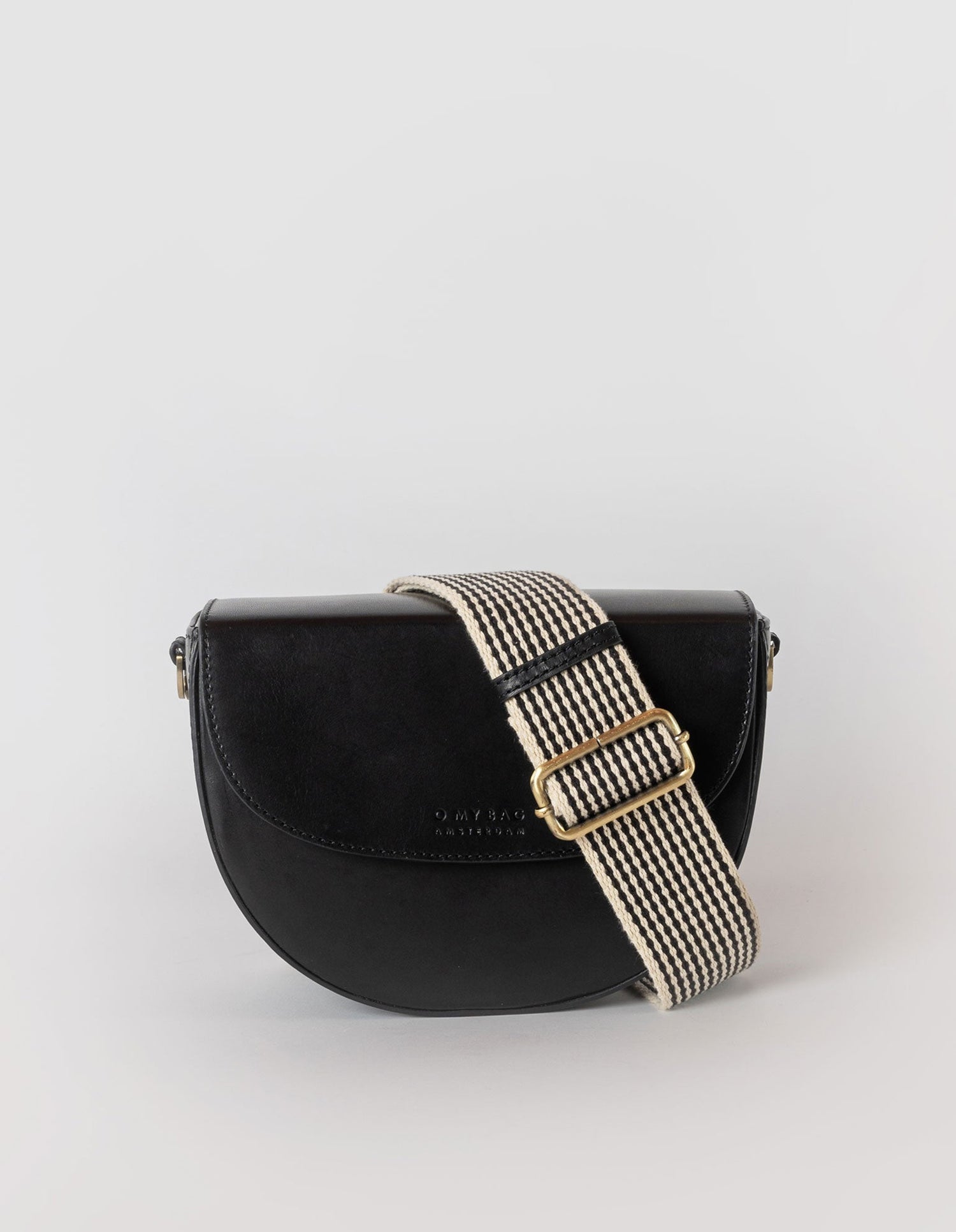 Ava Black Classic Leather Bag