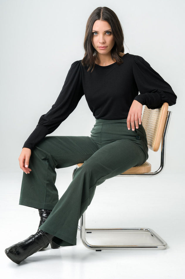 Freesia Blouse Black