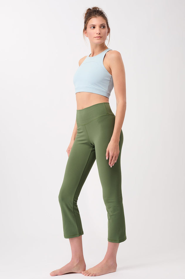 Retro Cropped Pants Roots
