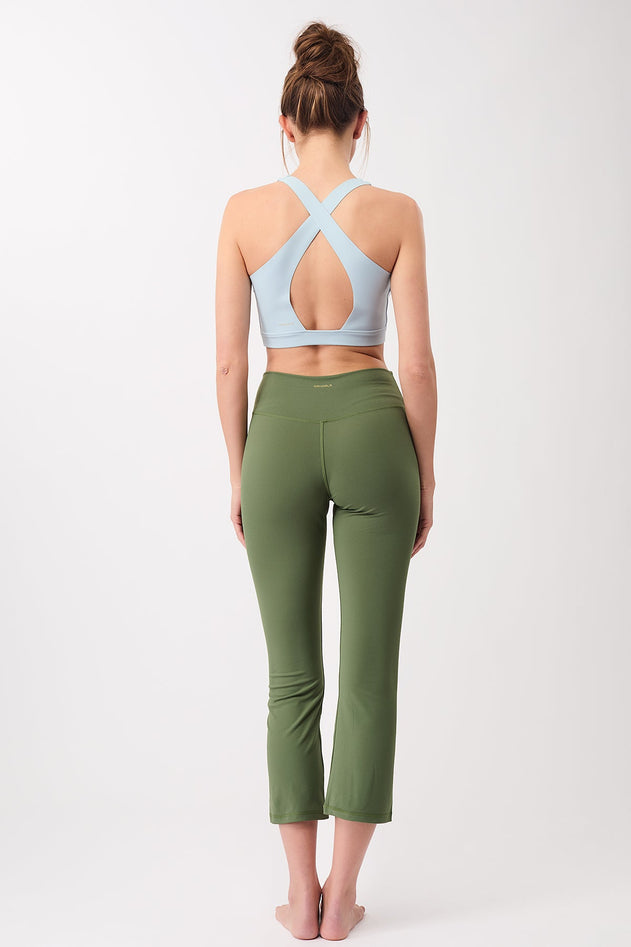 Retro Cropped Pants Roots
