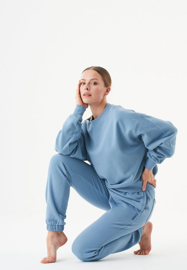 Buket Soft Touch Organic Cotton Sweatshirt Steel Blue