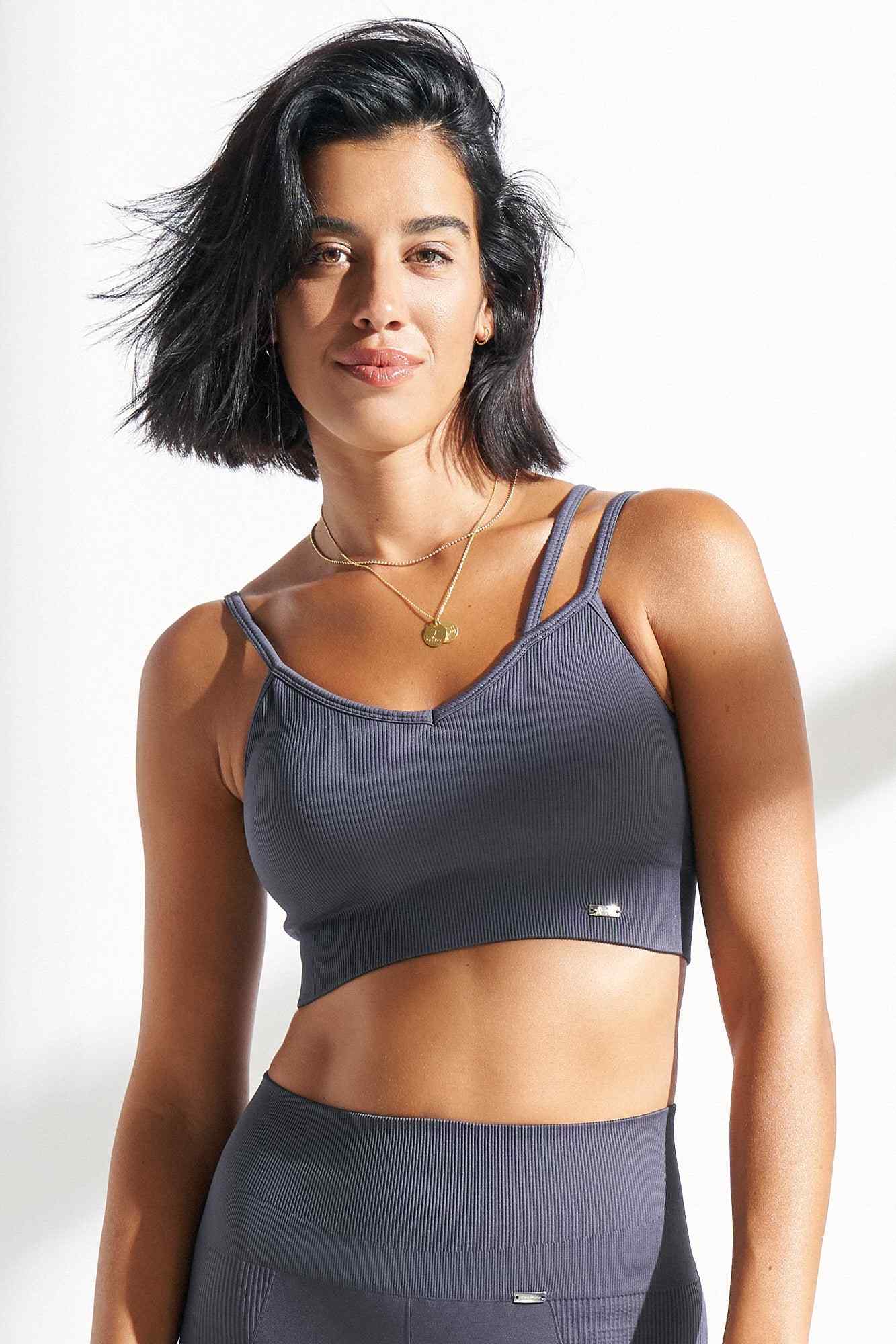 Blues Sports Bra Ink Blue