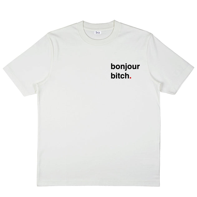 Bonjour T-Shirt White