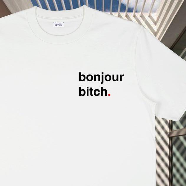Bonjour T-Shirt White