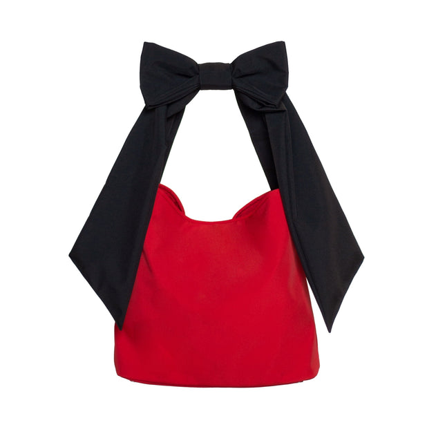 Rainsisters Bow Tote Bag Red Queen