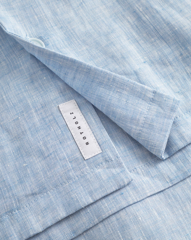 Bowling Shirt Dusty Blue