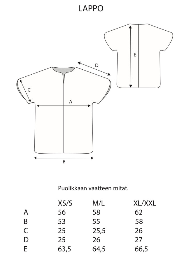 Lappo Top Smoke Blue