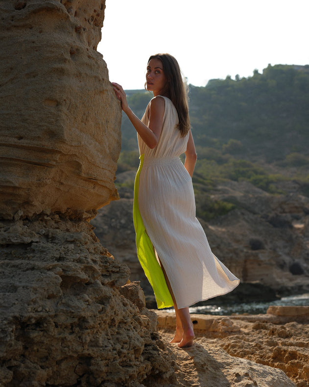 Aquilea Organic Cotton Muslin Dress