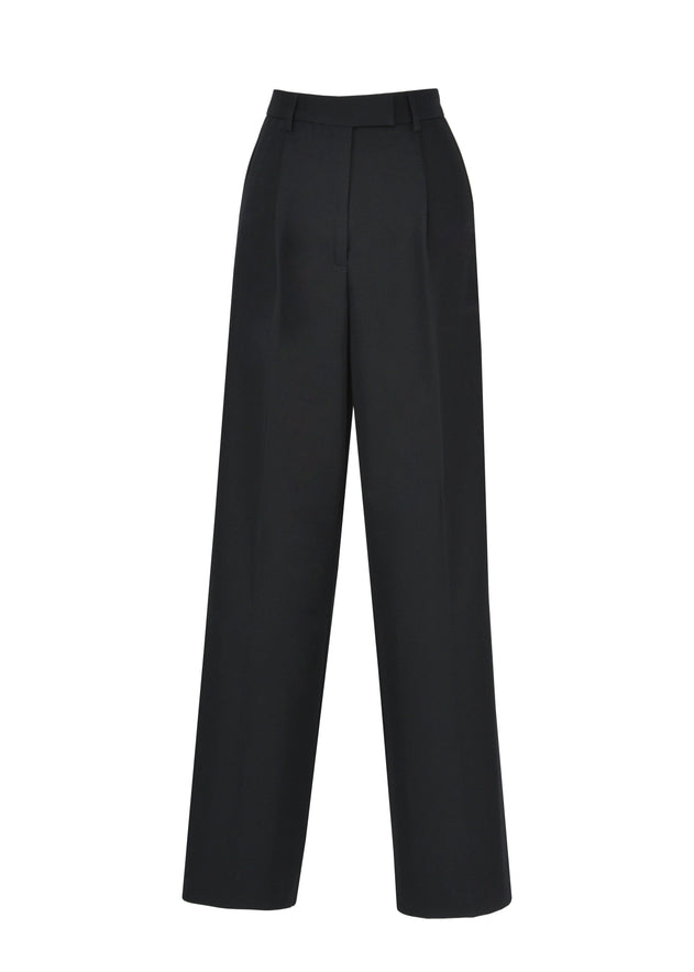 Jagger Getailleerde Broek Zwart