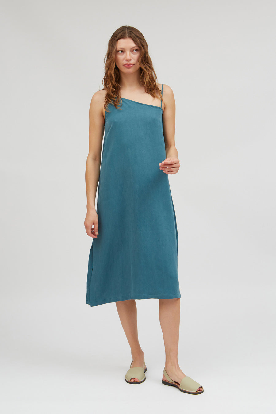 Plata Dress Teal Green
