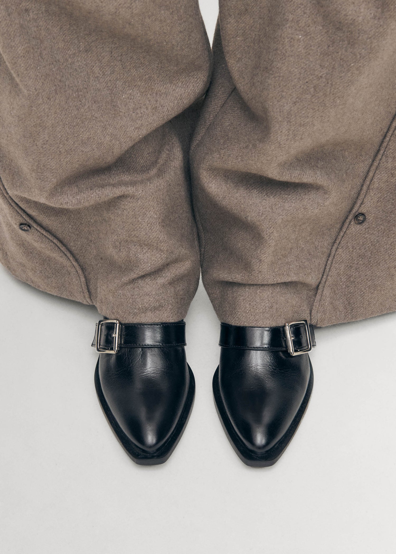 Eras Leather Ankle Boots Black