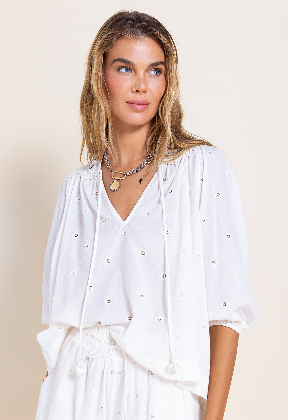 Esme Top Vanilla