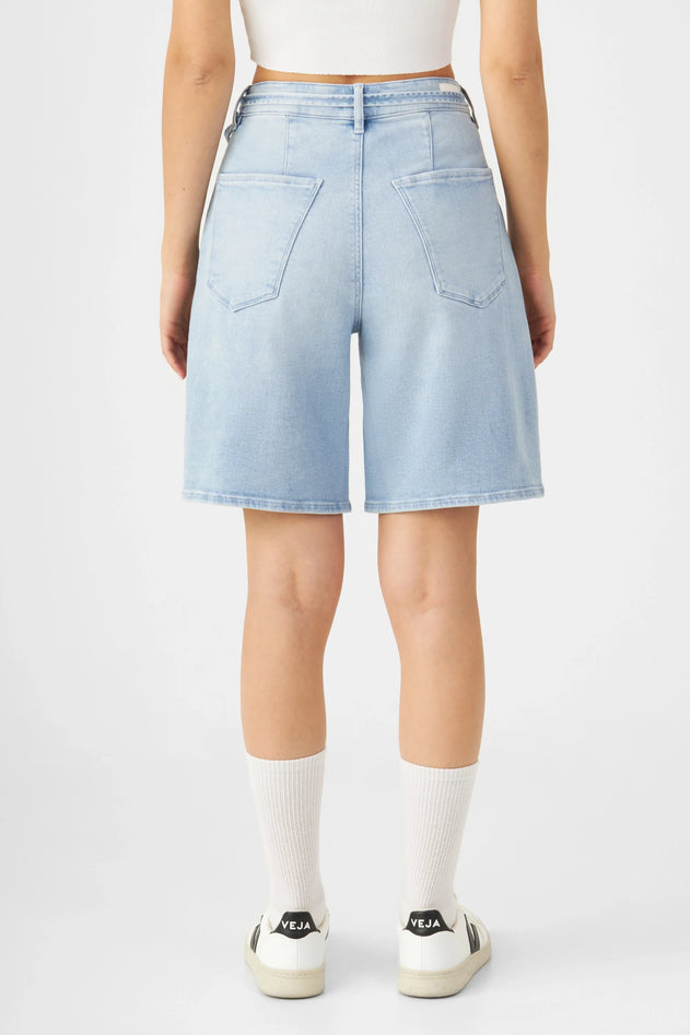 Blinky Soft Denim Shorts Light Blue