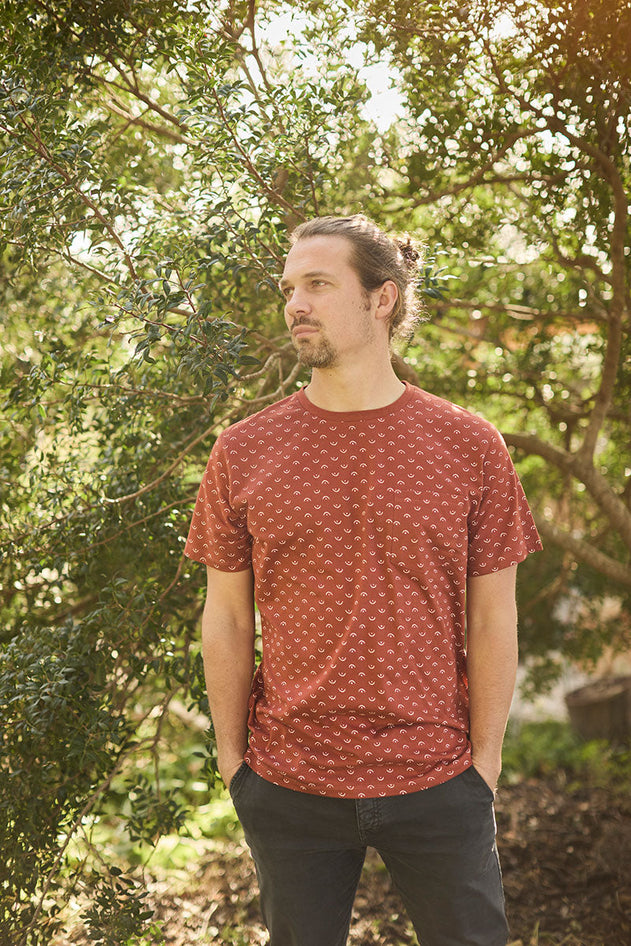 Men's Fer T-Shirt Tits Red