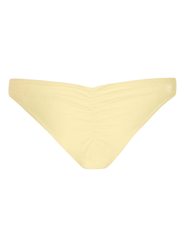 Batur Ruched Bikini Bottom Mellow Yellow