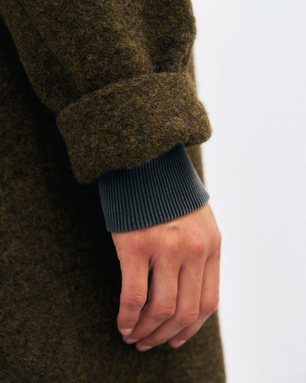 Formal Coat Forest Green