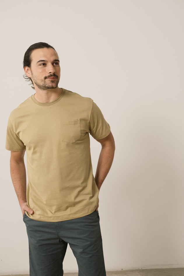 Men's George T-Shirt Beige
