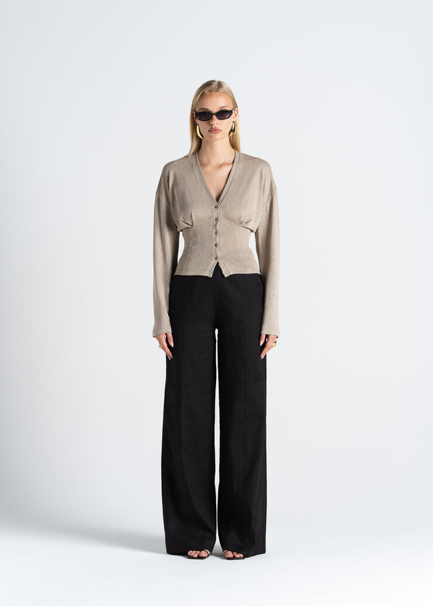 D'Arc Blouse Taupe