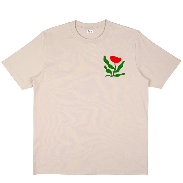 Hugme Until T-Shirt Beige