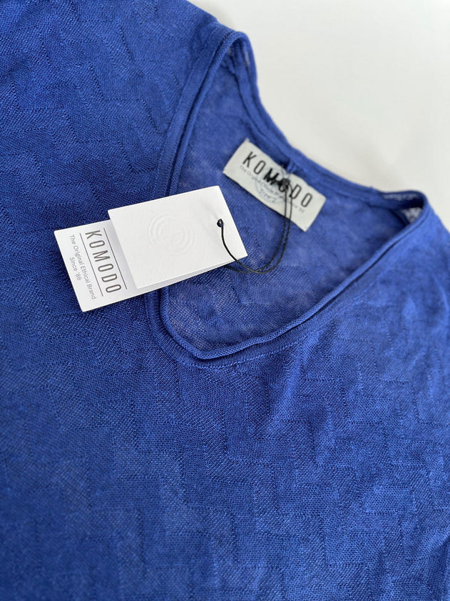 Polly Organic Cotton T-Shirt Blue