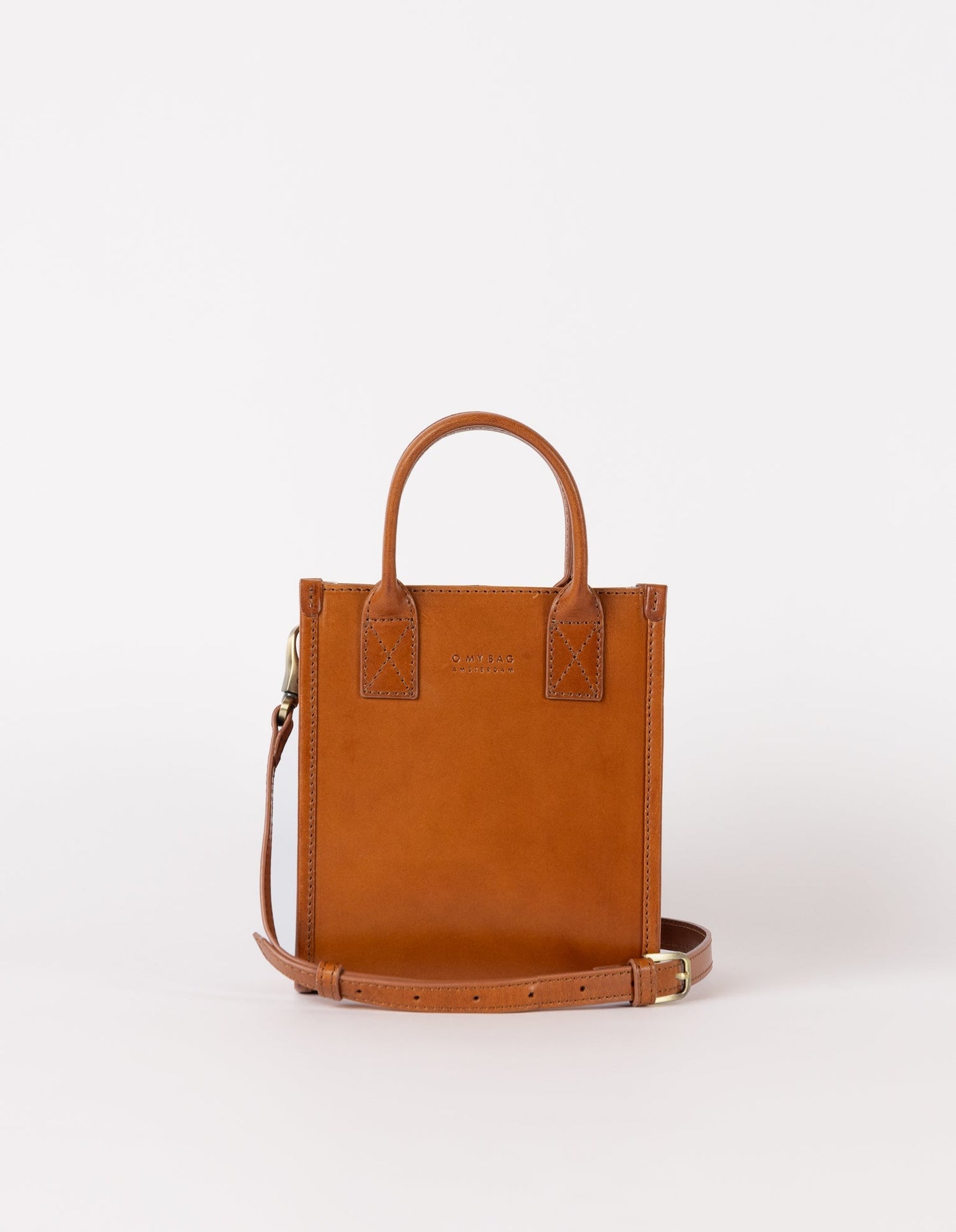 Jackie Classic Leather Mini Bag Cognac