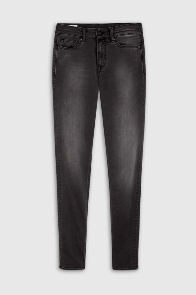 Juno Medium Gray gebruikte jeans