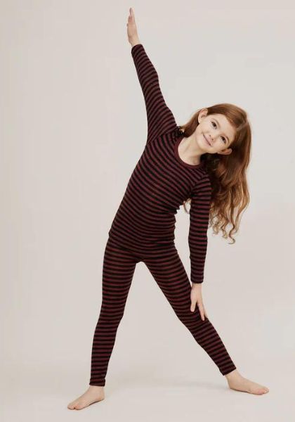 Merino zijden long johns voor kinderen