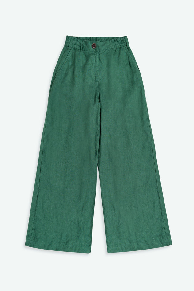 Lilian Linen Pants Green