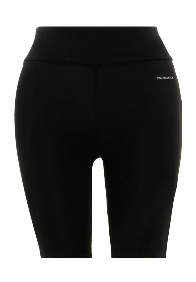 Lolla Organic Cotton Biker Shorts Black