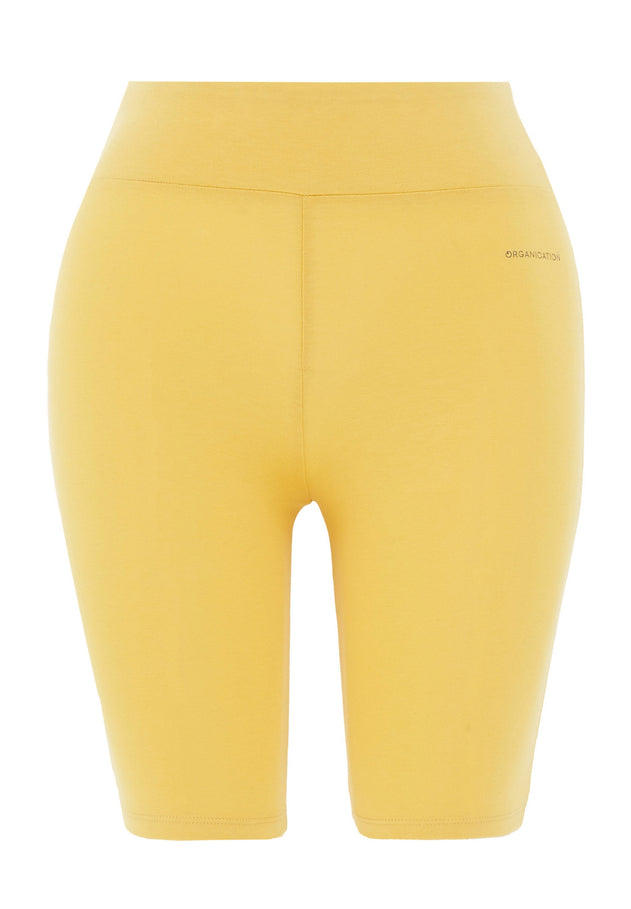 Lolla Organic Cotton Biker Shorts Saffron