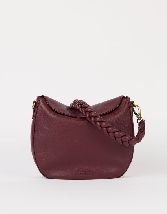Lana Bag Soft Grain Dark Cherry