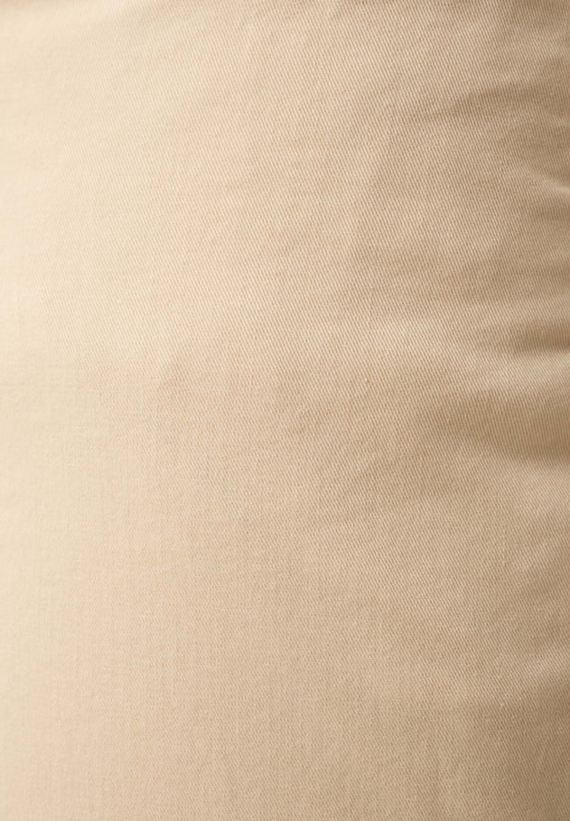 Men's Regular Fit Organic Cotton Shorts Beige