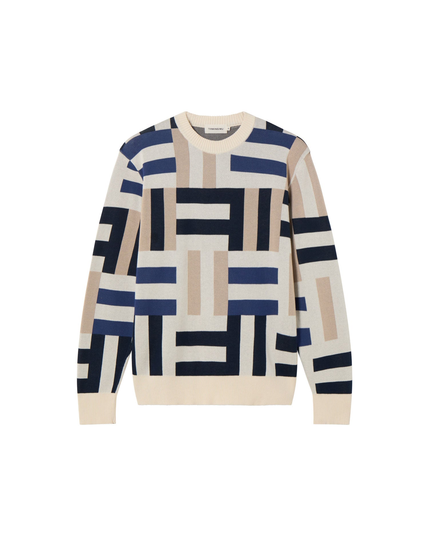 Checkered field Khem sweater