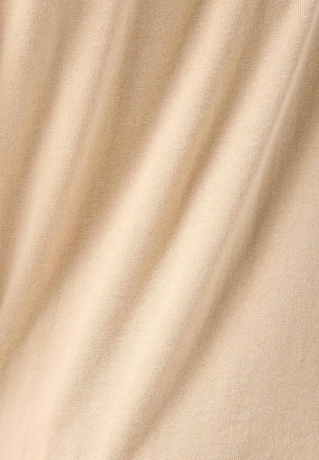 Men's Troyer Zip Sweater Beige