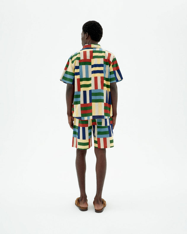 Tom Button-Up Shirt Multicolor Field Check