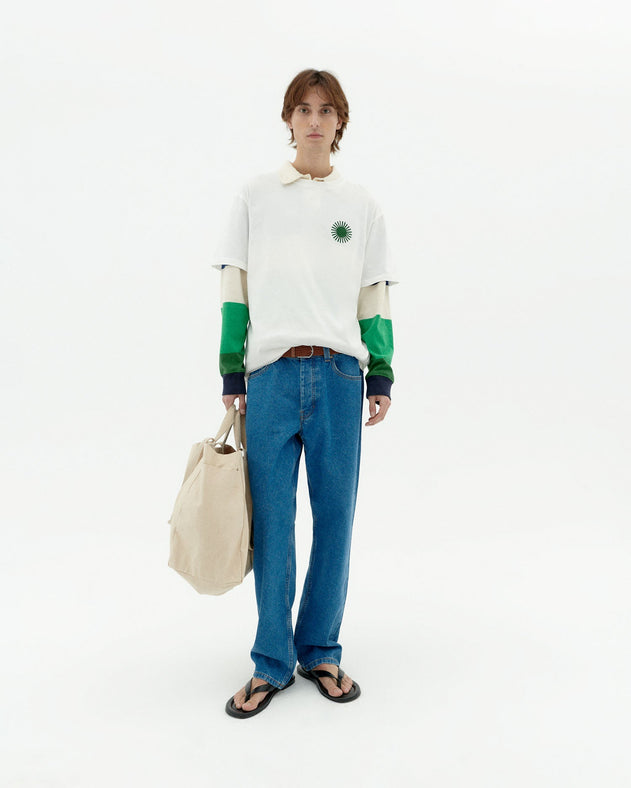 Aaron T-Shirt Sun Type White