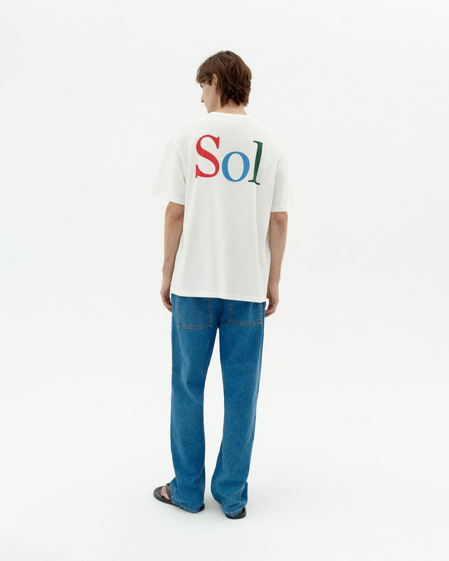 Aaron T-Shirt Sun Type White