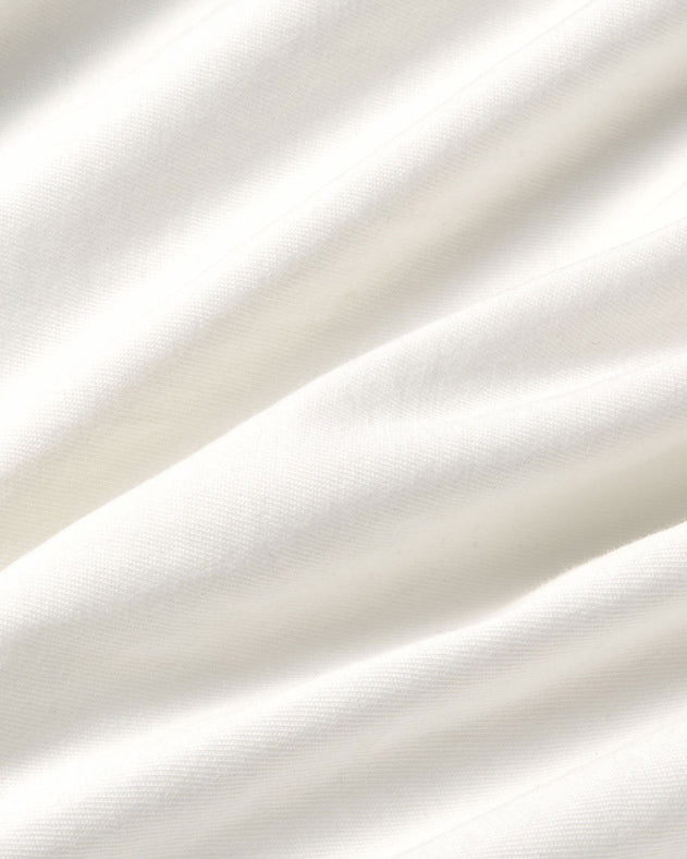 Zach T-Shirt White Embroidered Flower TM