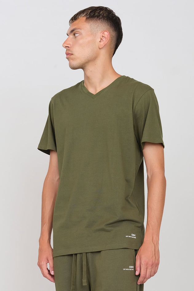 T-shirt Scollo a V