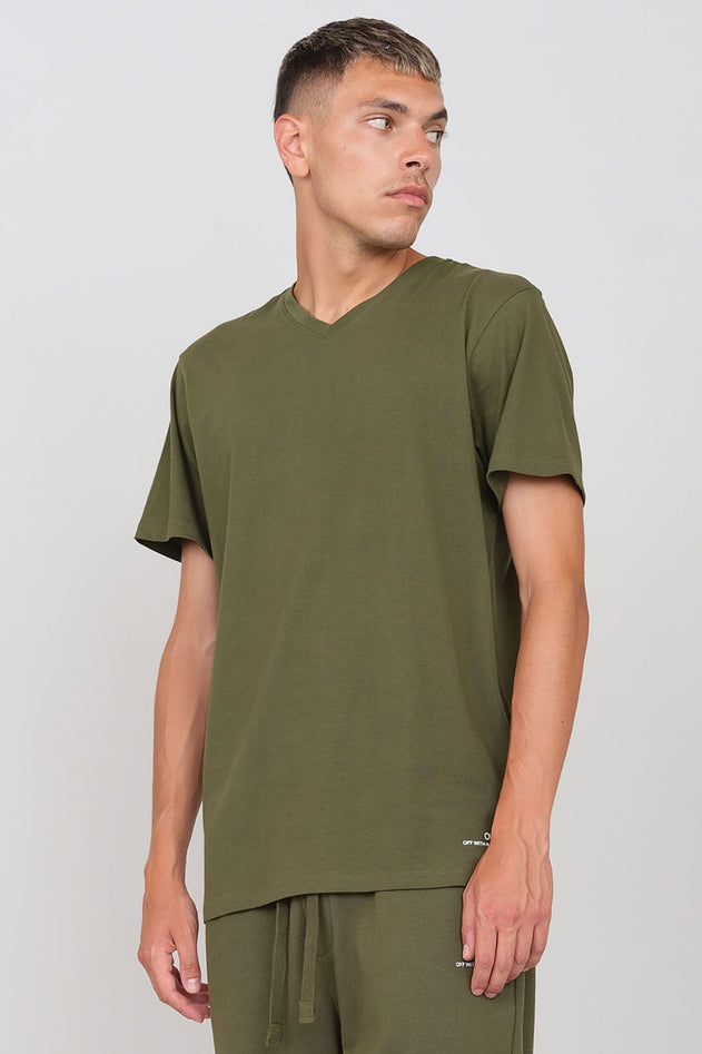 T-shirt Scollo a V