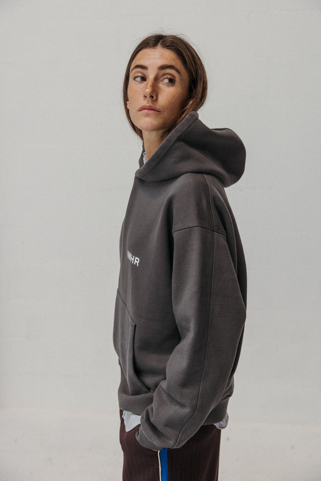 NWHR Hoodie Black Washed