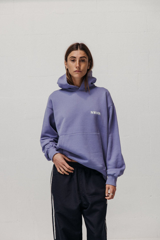 NWHR Hoodie Blue Washed