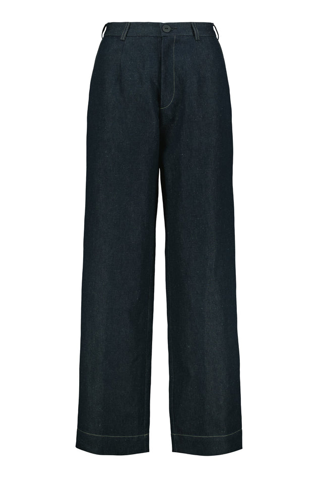 Nagu Pants Dark Denim