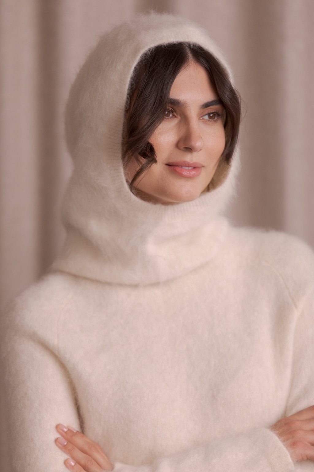 Alpaca Blend Hood Cream