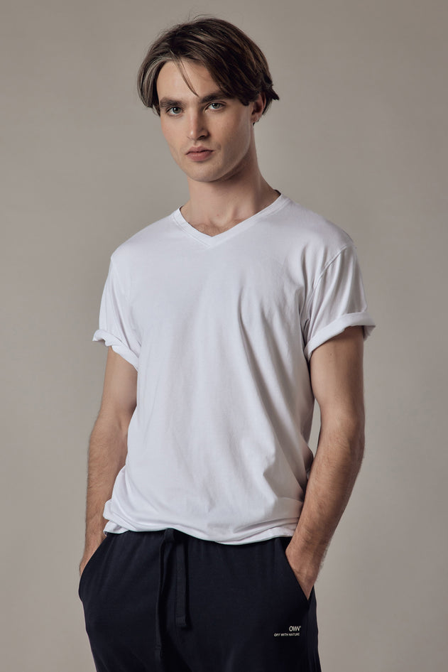 T-shirt Scollo a V