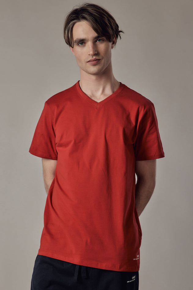 T-shirt Scollo a V