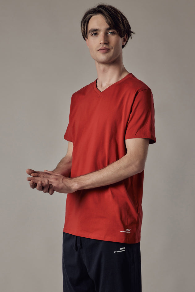 T-shirt Scollo a V